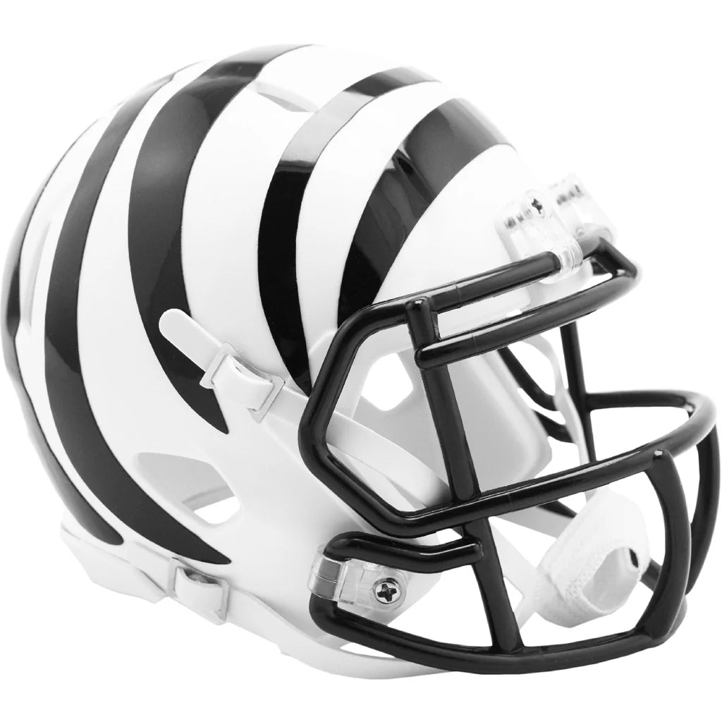 Cincinnati Bengals White Alternate Speed Mini Helmet - Pro Jersey Sports