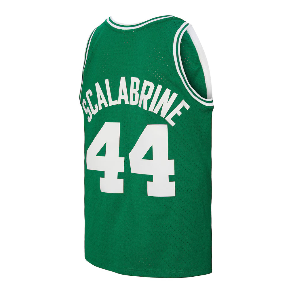 Men's Boston Celtics Brian Scalabrine Mitchell & Ness Kelly Green 2007 Hardwood Classics Swingman Jersey - Pro Jersey Sports