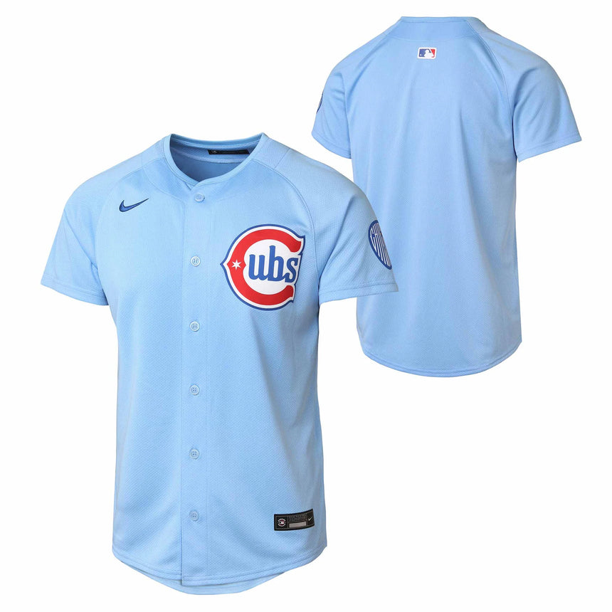 Kids Chicago Cubs Child Baby Blue Blues Alternate 2 Nike Limited Replica Jersey - Pro Jersey Sports