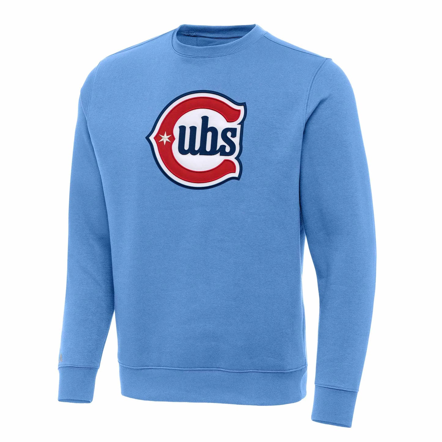 Men's Chicago Cubs Valor Blue 2nd Alternate Victory Crew Neck Sweatshirt - Pro Jersey Sports