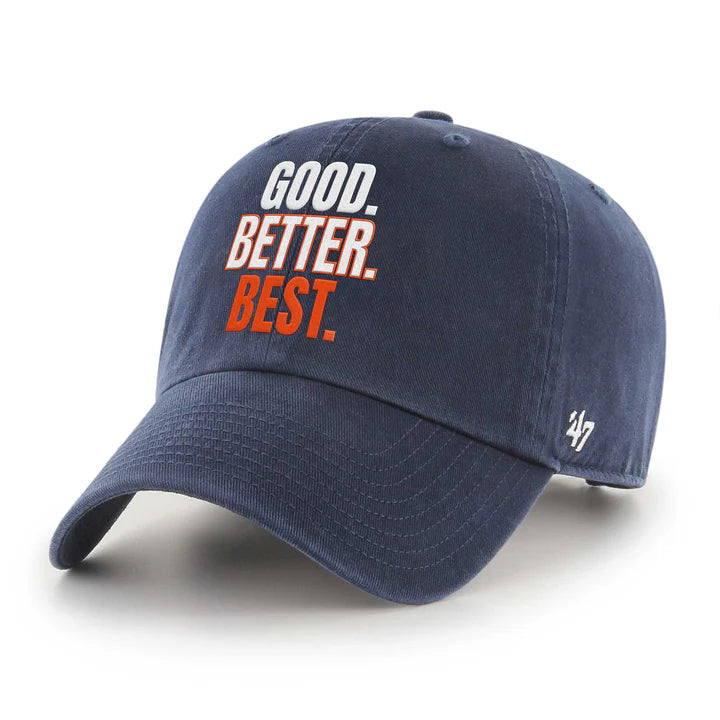 Chicago Bears '47 Navy Good Better Best Clean Up Adjustable Hat - Pro Jersey Sports