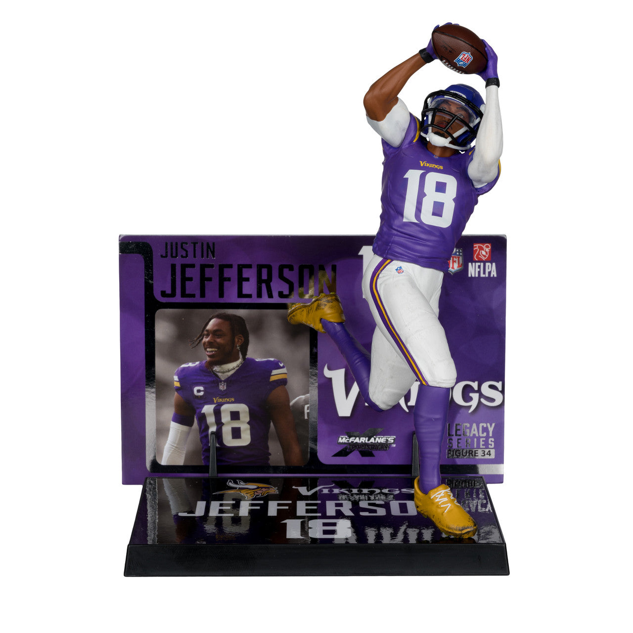 Justin Jefferson Minnesota Vikings Sportspicks Legacy Series McFarlane Figure - Pro Jersey Sports
