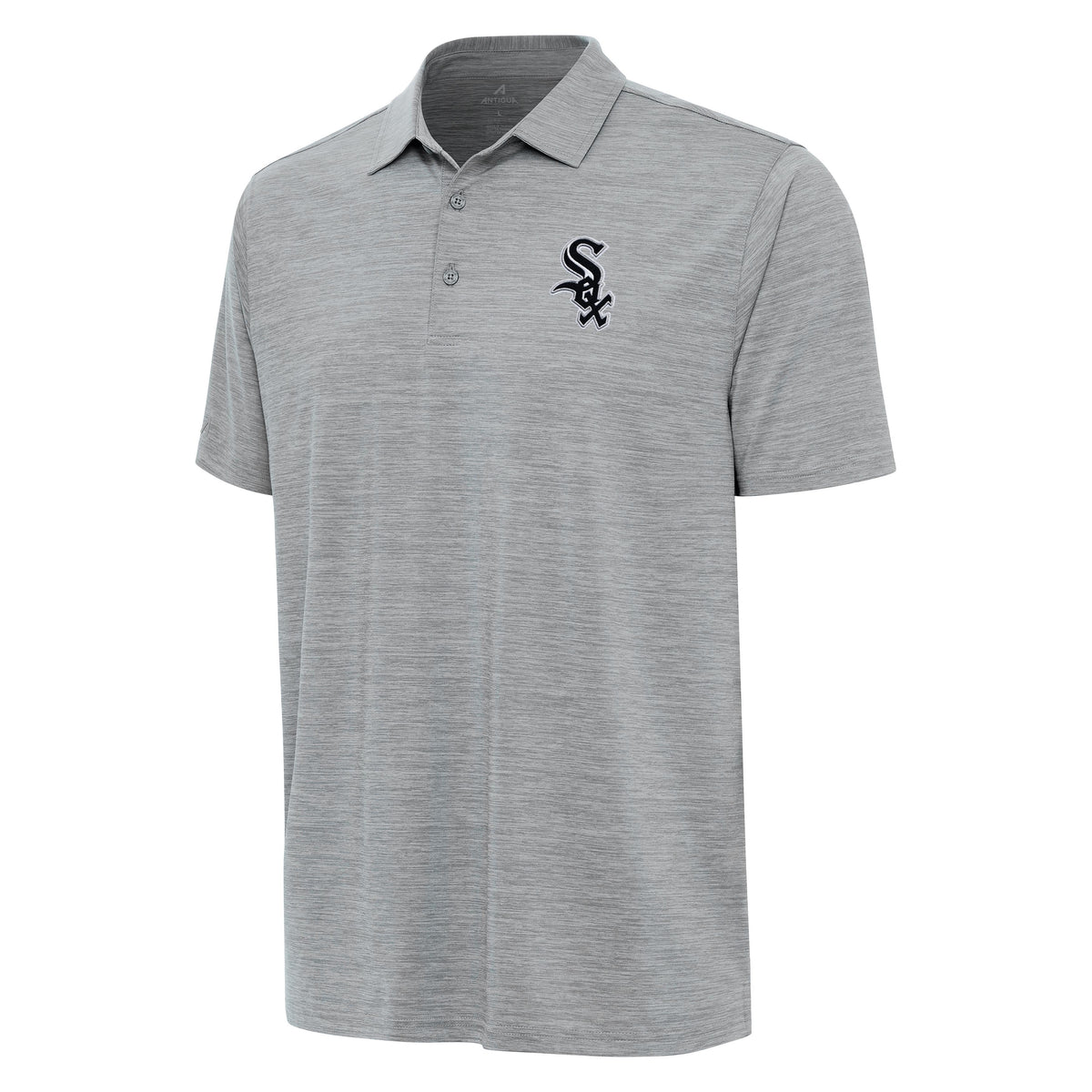 Men's Chicago White Sox Antigua Grey Layout Polo