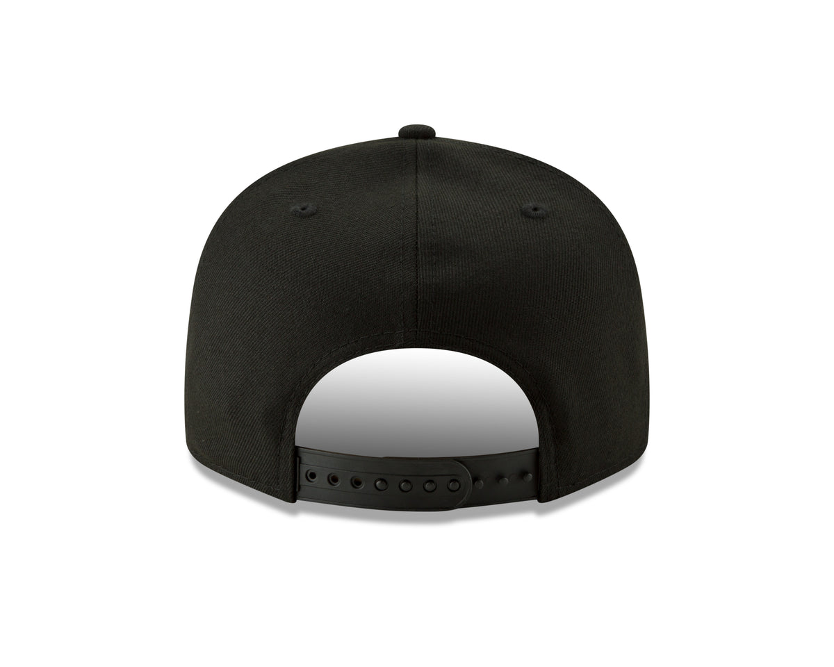 Minnesota Vikings New Era Black Tonal Basic 9FIFTY Adjustable Snapback Hat - Pro Jersey Sports