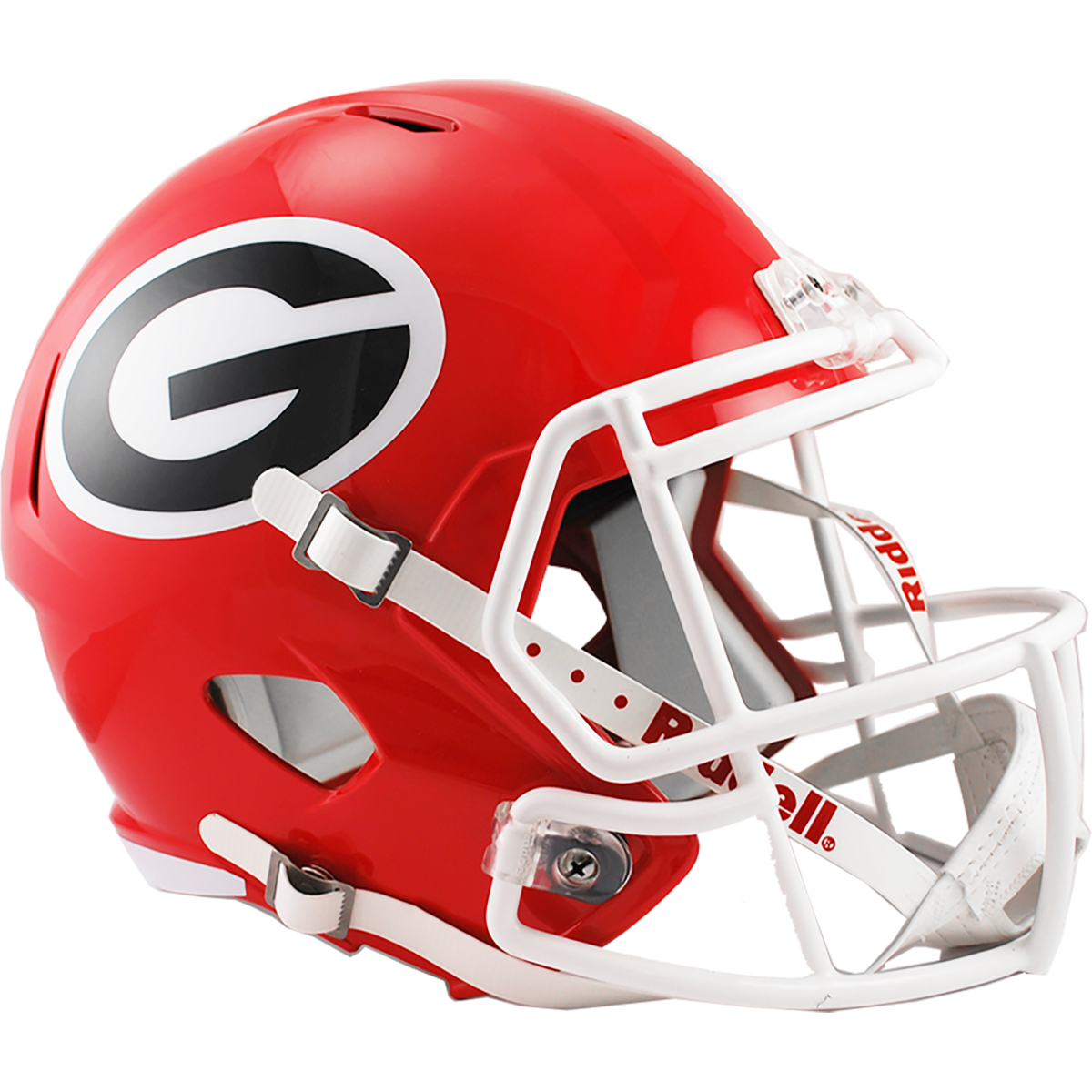 Georgia Bulldogs Red Riddell Replica Full Size Speed Helmet - Pro Jersey Sports