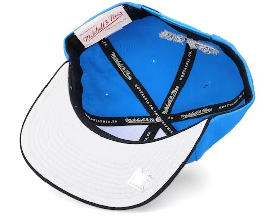 Men's Mitchell & Ness Orlando Magic Blue/Black 2-Tone Snapback Adjustable Hat - Pro Jersey Sports