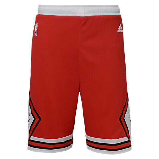 Youth Chicago Bulls Road Replica Red Shorts