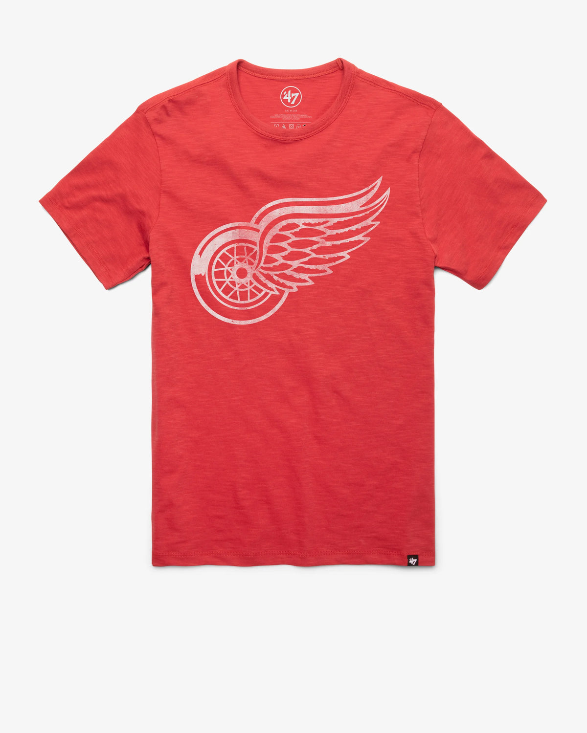 Men's Detroit Red Wings '47 Brand Grit Scrum Short Sleeve T-Shirt - Pro Jersey Sports