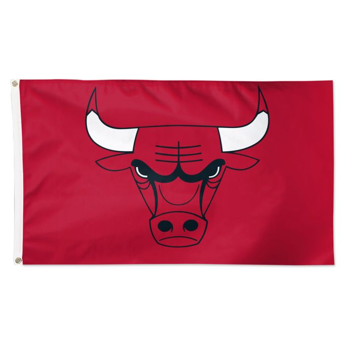 Chicago Bulls 3X5 Red Fanatics Flag - Pro Jersey Sports