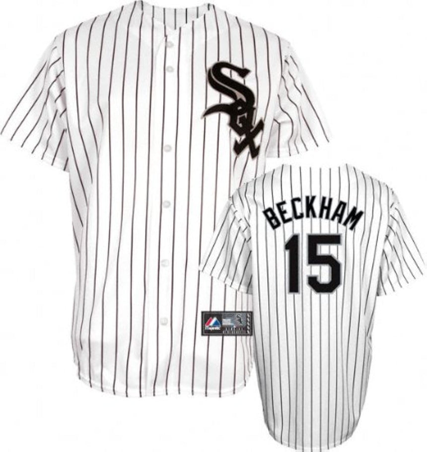 Youth Chicago White Sox Gordon Beckham Home Polyester Jersey - Pro Jersey Sports