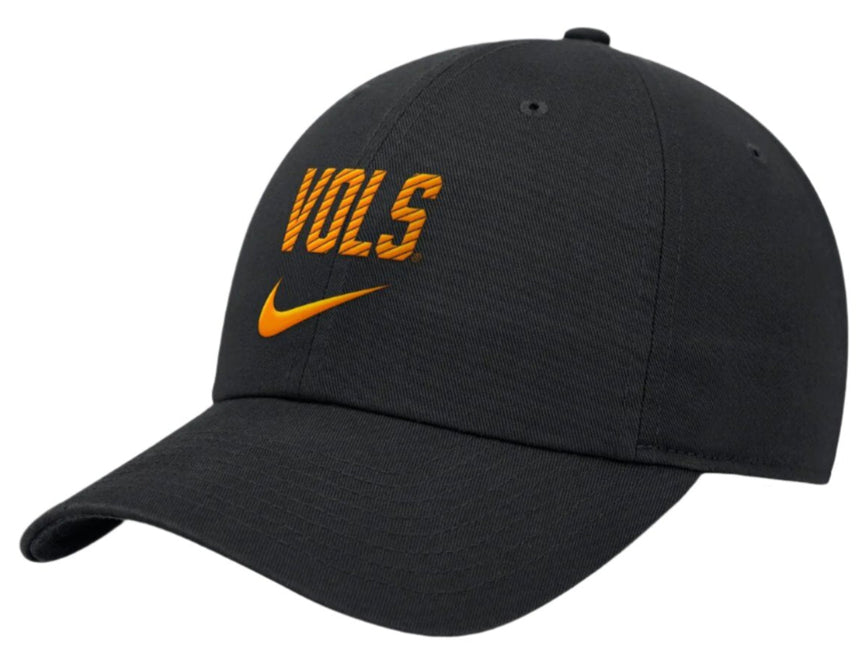 Tennessee Volunteers Nike Black Adjustable Club Hat - Pro Jersey Sports