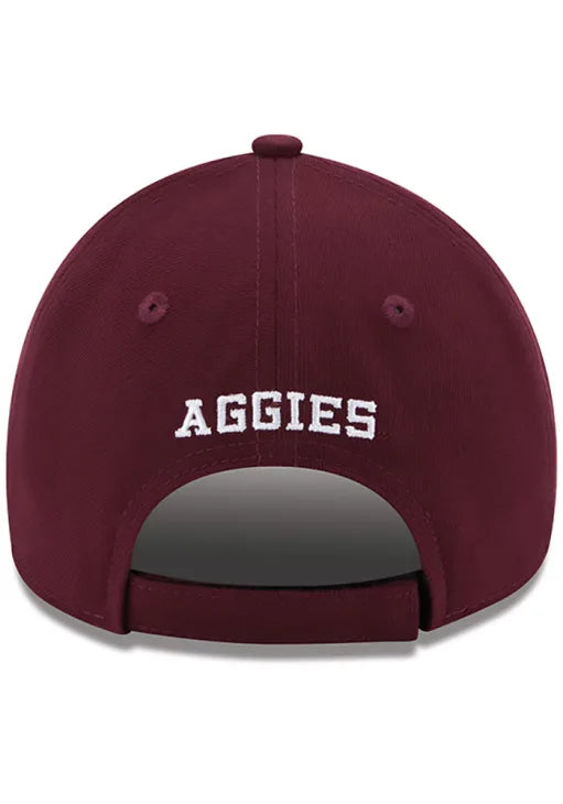 Texas A&M Aggies Maroon NCAA New Era The League 9Forty Adjustable Hat - Pro Jersey Sports