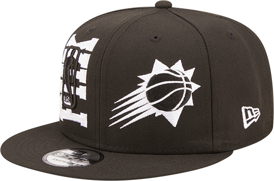 Phoenix Suns New Era Black 2022 NBA Draft 9FIFTY Snapback Hat