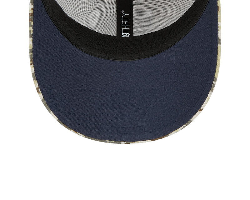 Men's Chicago Bears New Era Camo 2023 Salute to Service Primary Logo 39THIRTY Flex Hat - Pro Jersey Sports