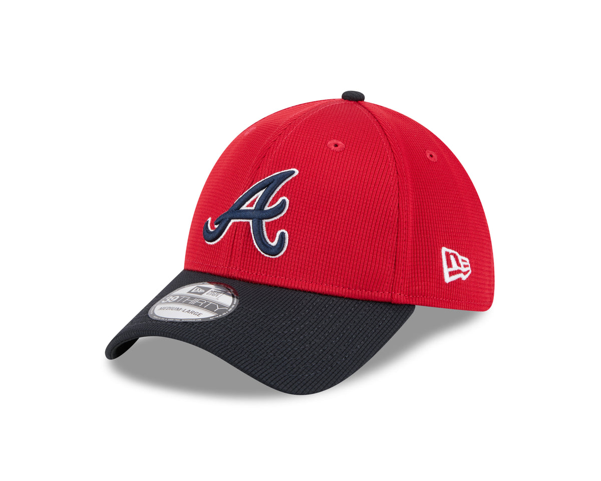 Men's Atlanta Braves New Era Red 2025 Spring Training 39THIRTY Flex-Fit Hat - Pro Jersey Sports