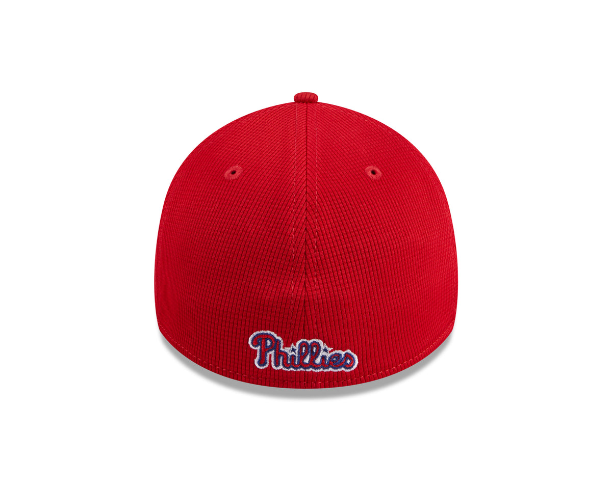 Men's Philadelphia Phillies New Era Red 2025 Spring Training 39THIRTY Flex-Fit Hat - Pro Jersey Sports