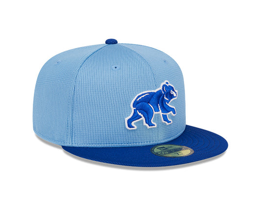 Chicago Cubs New Era Blue 2024 Spring Training 59FIFTY Fitted Hat