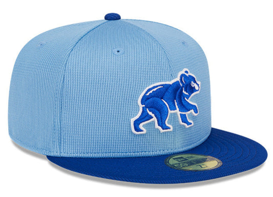 Chicago Cubs New Era Blue Spring Training 59FIFTY Fitted Hat - Pro Jersey Sports
