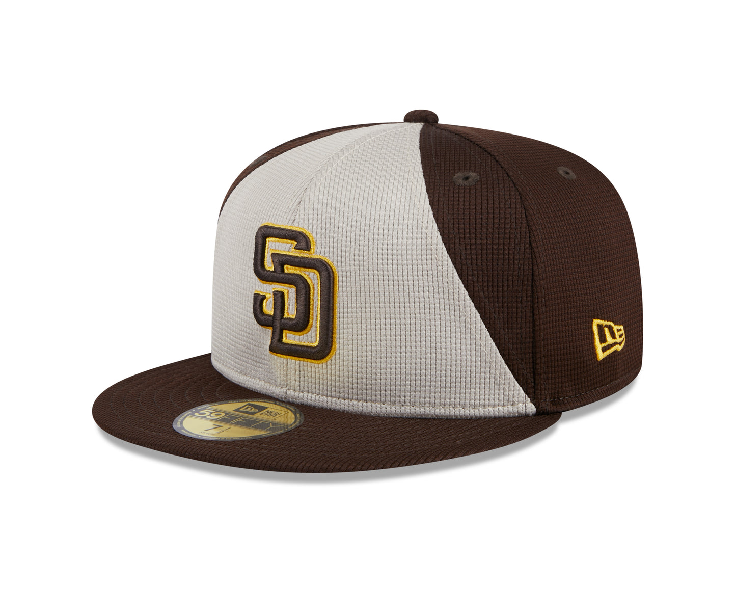 Men's San Diego Padres New Era Brown 2024 Batting Practice 59FIFTY Fitted Hat - Pro Jersey Sports