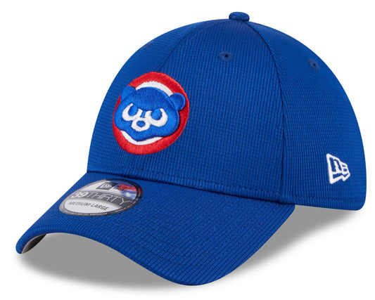 Men's Chicago Cubs New Era 2025 Batting Practice Royal Blue 39THIRTY Flex-Fit Hat - Pro Jersey Sports