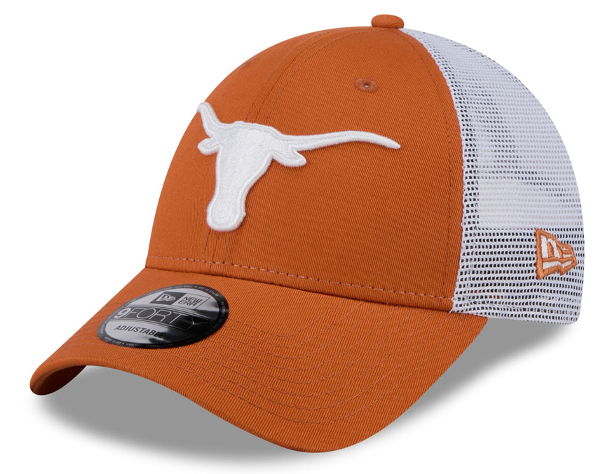 Texas Longhorns New Era Burnt Orange Trucker 9FORTY Adjustable Hat - Pro Jersey Sports