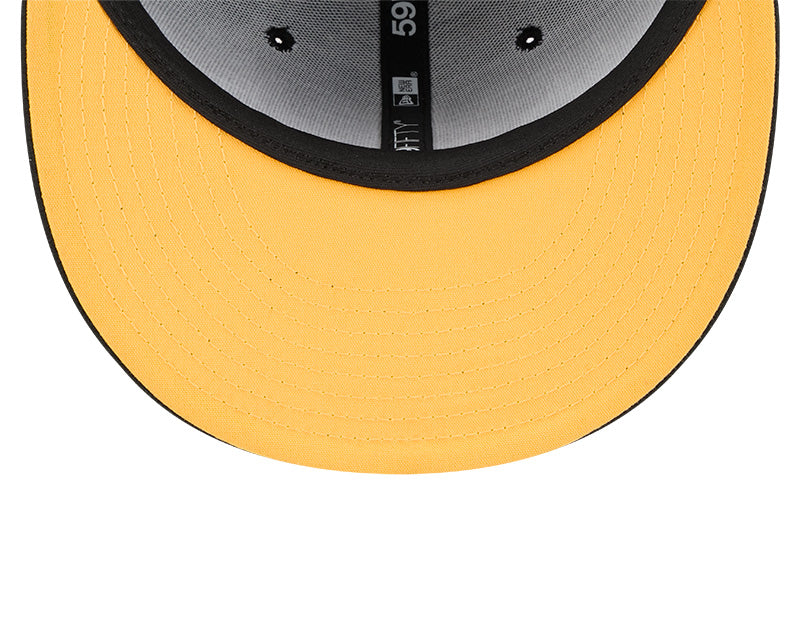 Men's Pittsburgh Pirates New Era Black 2024 Alternate Clubhouse 1914 59FIFTY Fitted Hat - Pro Jersey Sports