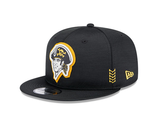 Men's Pittsburgh Pirates New Era Black 2024 Clubhouse 9FIFTY Snapback Hat