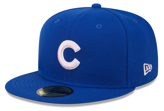 Chicago Cubs 2024 Mother's Day New Era Royal Blue 59FIFTY Fitted Hat - Pro Jersey Sports