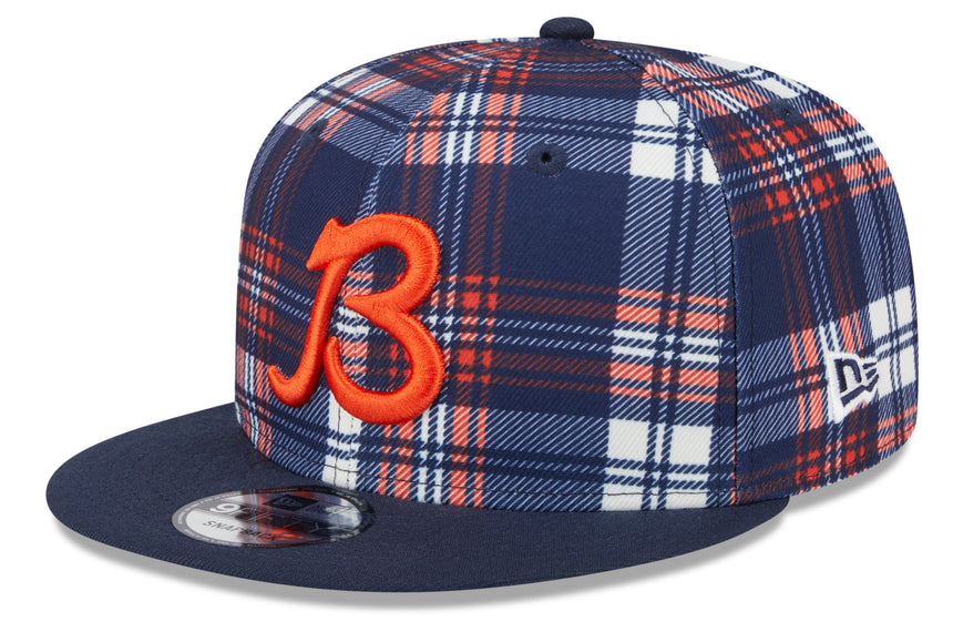 Chicago Bears New Era 2024 NFL Sideline Statement Navy B 9FIFTY Snapback Hat - Pro Jersey Sports