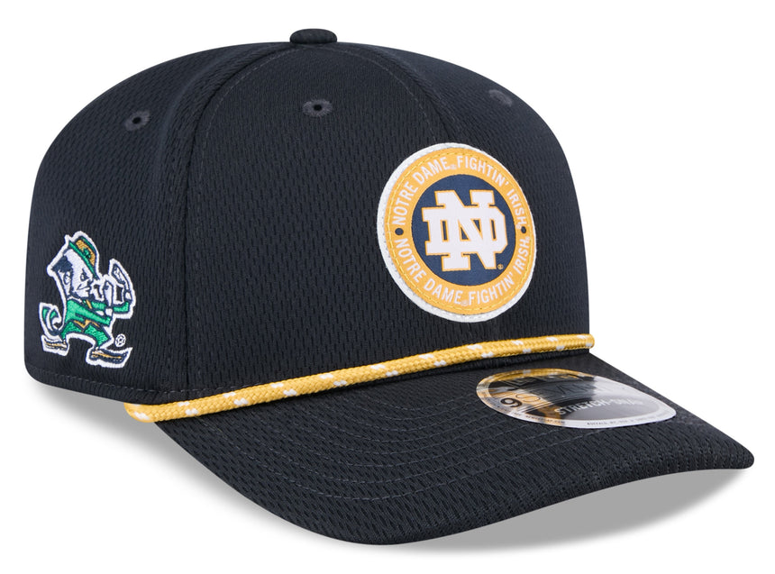 Notre Dame Fighting Irish New Era Navy 9SEVENTY Adjustable Hat - Pro Jersey Sports