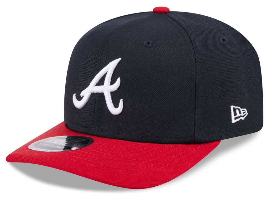 Atlanta Braves New Era Navy/Red 9SEVENTY Adjustable Hat - Pro Jersey Sports