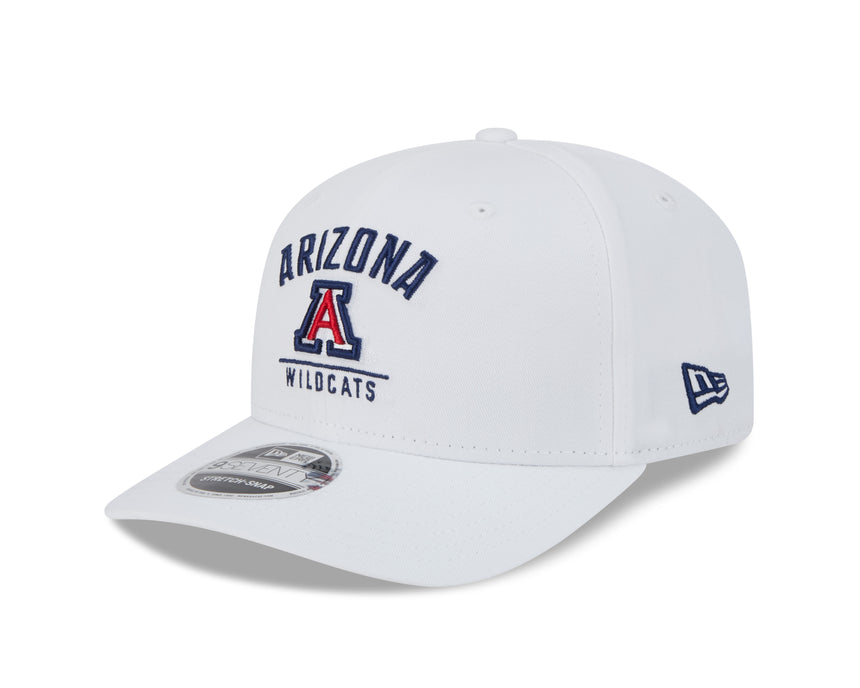 Arizona Wildcats New Era Team White 9SEVENTY Adjustable Hat - Pro Jersey Sports