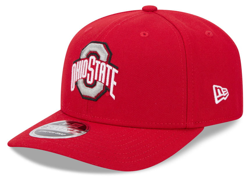 Ohio State Buckeyes New Era Red 9SEVENTY Adjustable Hat - Pro Jersey Sports