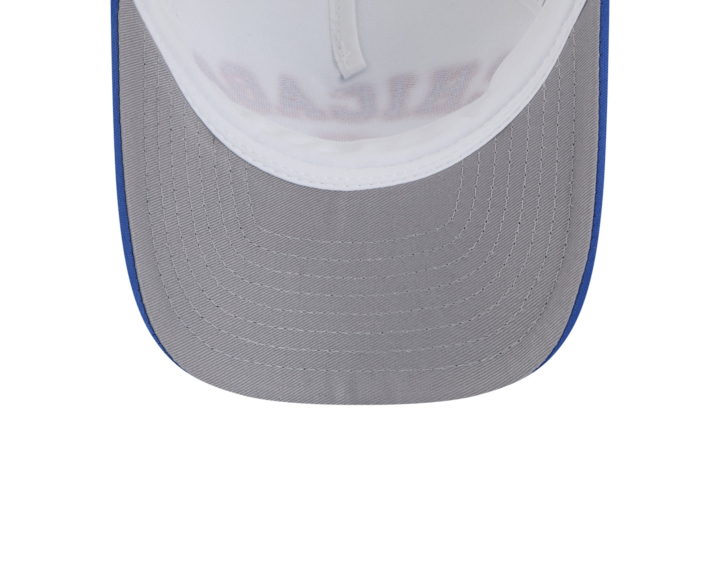 Chicago Cubs 2 Tone Chrome/Royal New Era 9FORTY M-Crown Trucker Adjustable Hat - Pro Jersey Sports