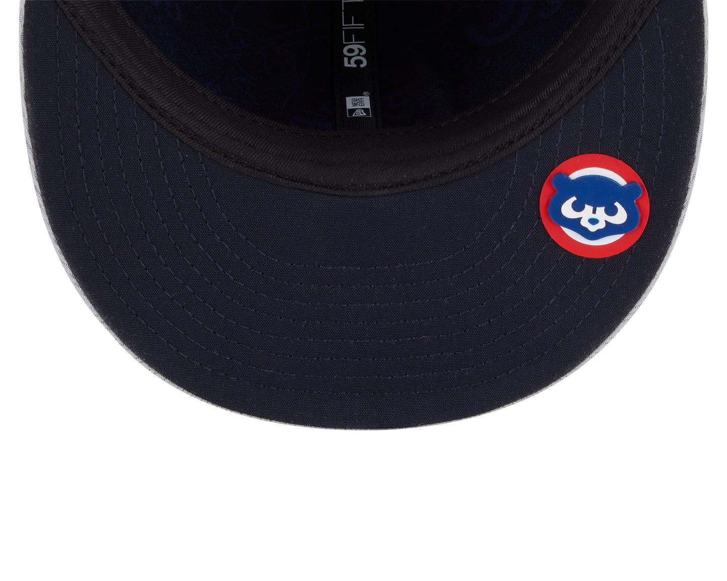 Chicago Cubs New Era Gray 2025 Clubhouse 59FIFTY Fitted Hat - Pro Jersey Sports