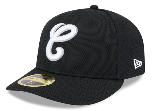 Chicago White Sox New Era Black 2025 Clubhouse Alternate 59FIFTY Low Profile Fitted Hat - Pro Jersey Sports