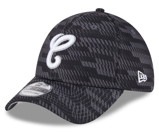 Chicago White Sox Black 2025 Clubhouse Alternate New Era 39THIRTY Flex Hat - Pro Jersey Sports