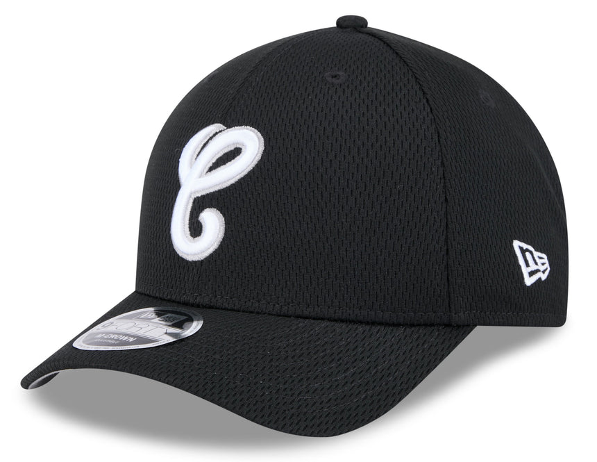 Chicago White Sox New Era Black 2025 Clubhouse Alternate M-Crown 9FORTY Adjustable Hat - Pro Jersey Sports