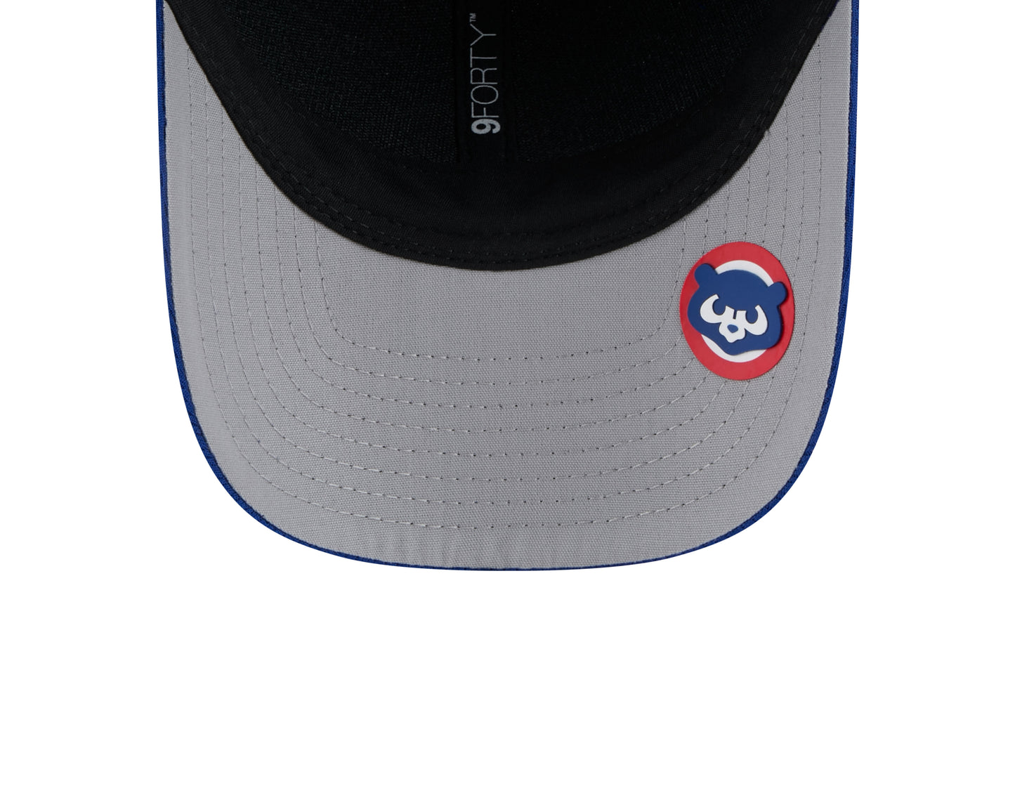 Chicago Cubs New Era Blue 2025 Clubhouse Bullseye Alternate M-Crown 9FORTY Adjustable Hat - Pro Jersey Sports