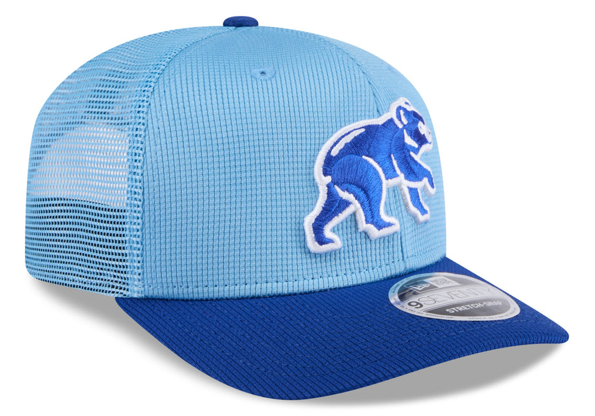 Chicago Cubs New Era Blue 2025 Spring Training 9SEVENTY Trucker Hat - Pro Jersey Sports