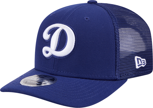 Los Angeles Dodgers New Era Royal 9SEVENTY Trucker Adjustable Hat