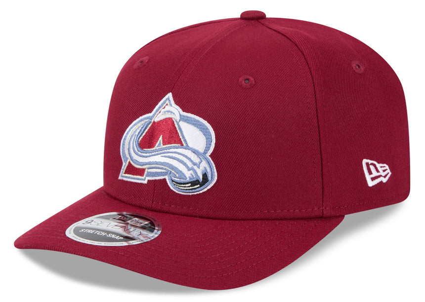 Men's Colorado Avalanche Maroon New Era 9SEVENTY Adjustable Hat - Pro Jersey Sports