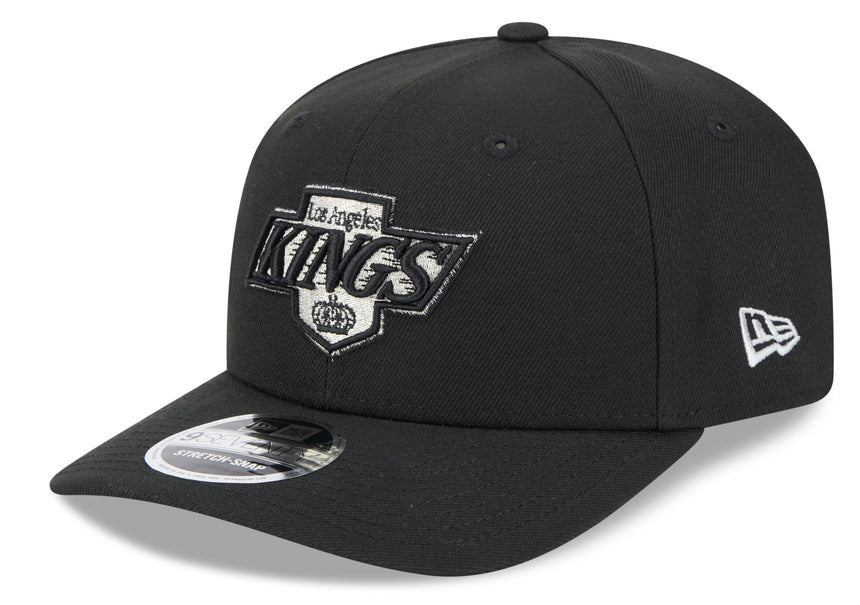 Men's Los Angeles Kings Black New Era 9SEVENTY Adjustable Hat - Pro Jersey Sports