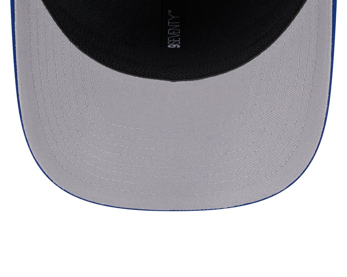 Men's Edmonton Oilers Blue New Era 9SEVENTY Adjustable Hat - Pro Jersey Sports