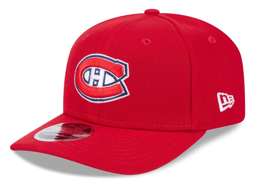 Men's Montreal Canadiens Red New Era 9SEVENTY Adjustable Hat - Pro Jersey Sports
