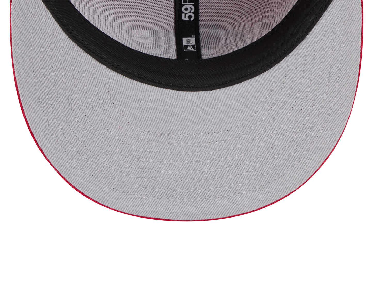 Chicago Blackhawks Red Basic New Era 59FIFTY Fitted Hat - Pro Jersey Sports