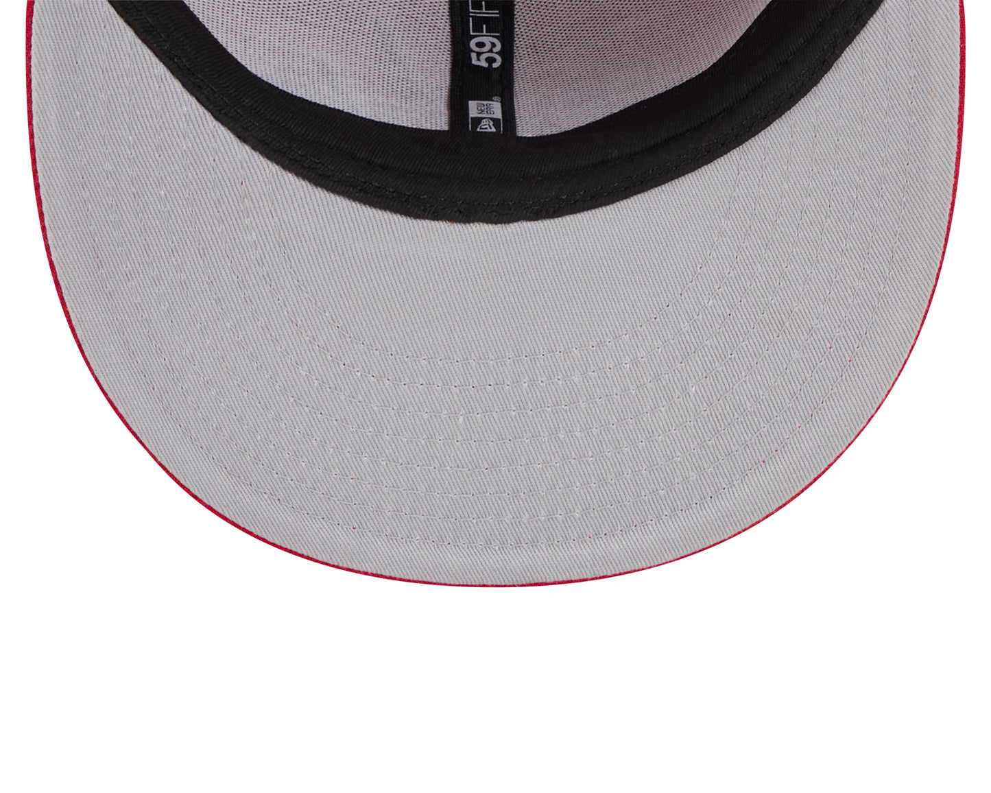 Washington Capitals Red Basic New Era 59FIFTY Fitted Hat - Pro Jersey Sports