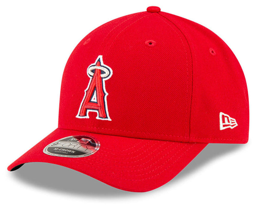Los Angeles Angels Angels Red New Era Player Replica M-Crown 9FORTY Adjustable Hat - Pro Jersey Sports
