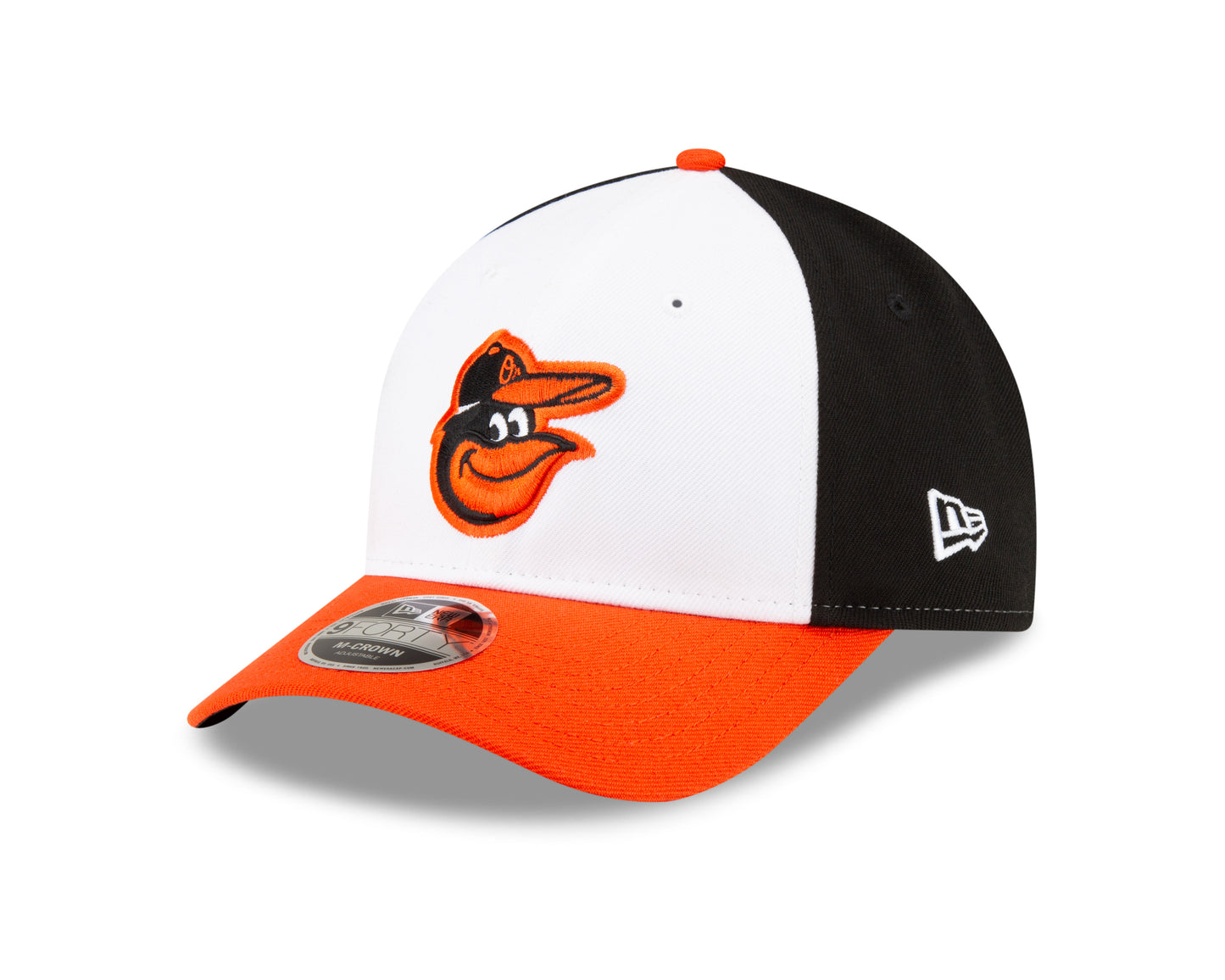 Baltimore Orioles White/Orange/Black New Era Player Replica M-Crown 9FORTY Adjustable Hat - Pro Jersey Sports