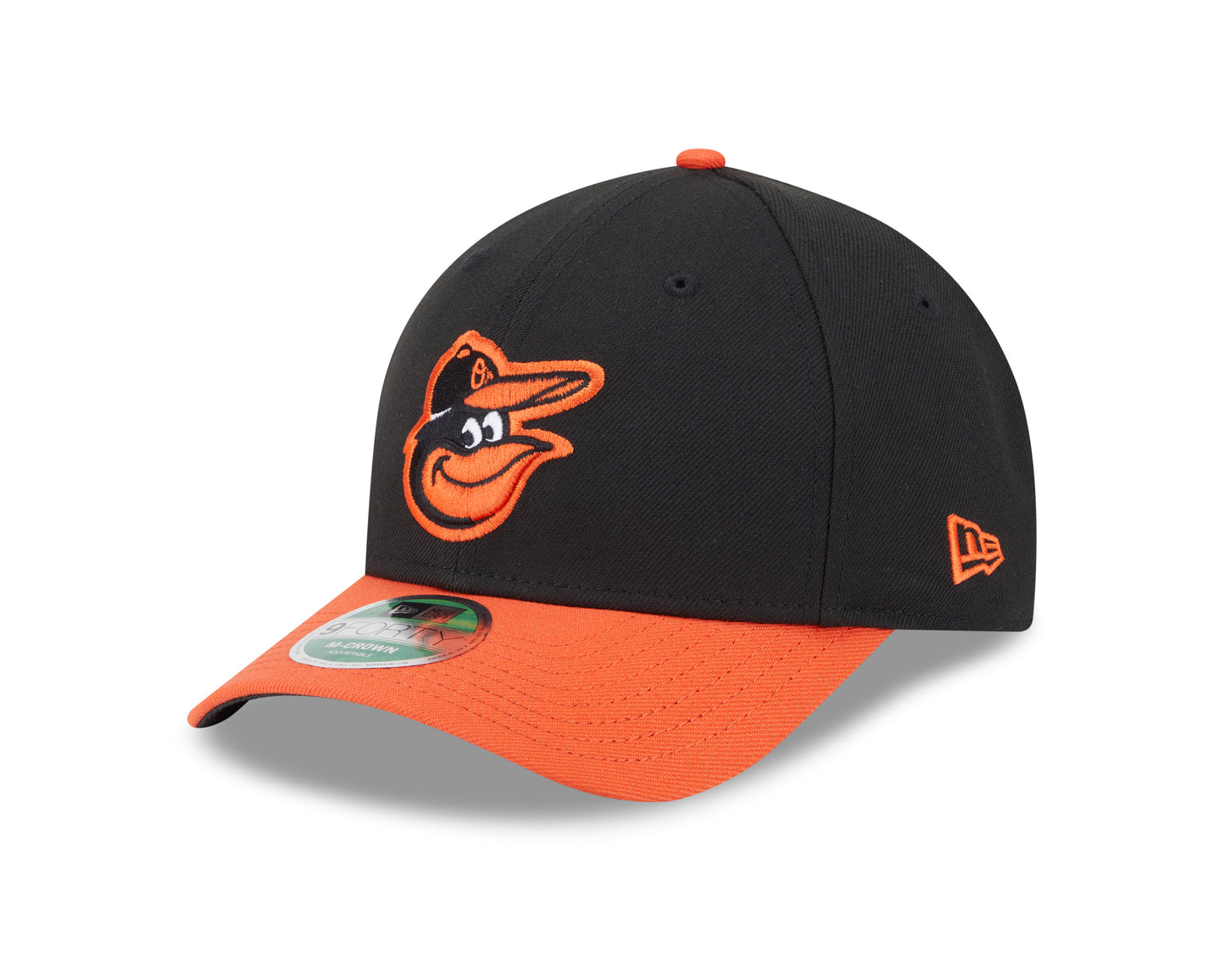 Baltimore Orioles Black/Orange Road New Era Player Replica M-Crown 9FORTY Adjustable Hat - Pro Jersey Sports